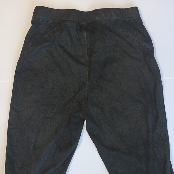 Free Poeple Midnight Vegan Suede Skinny Ankle Pants Size S - Picture 6 of 9